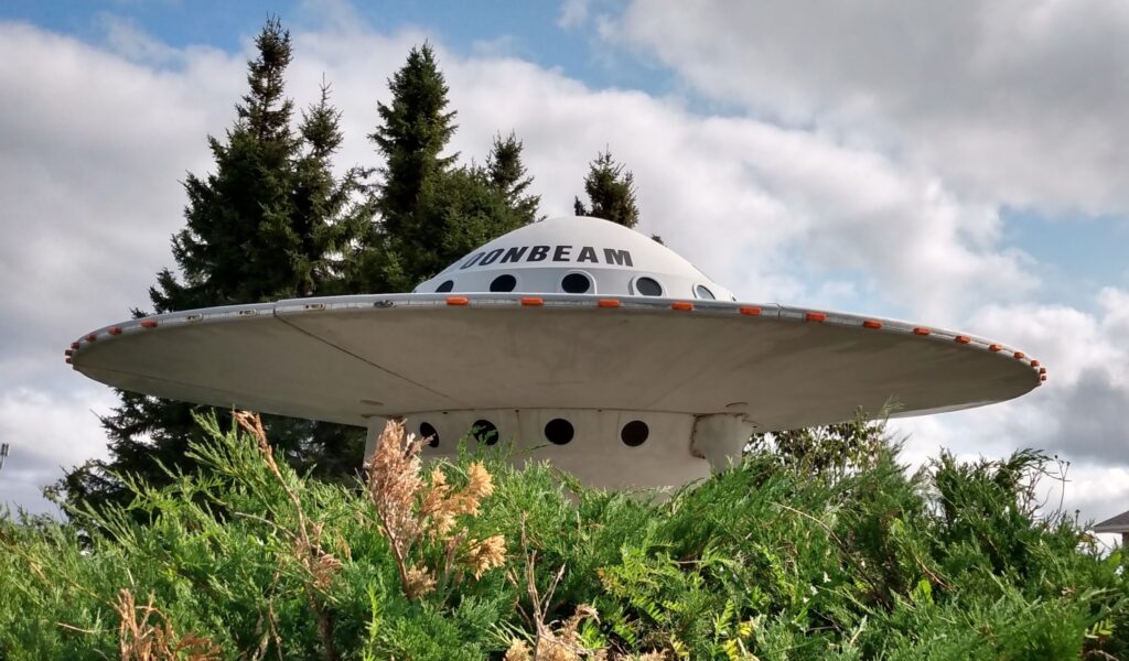 Flying Saucer at Moonbeam, Ontario