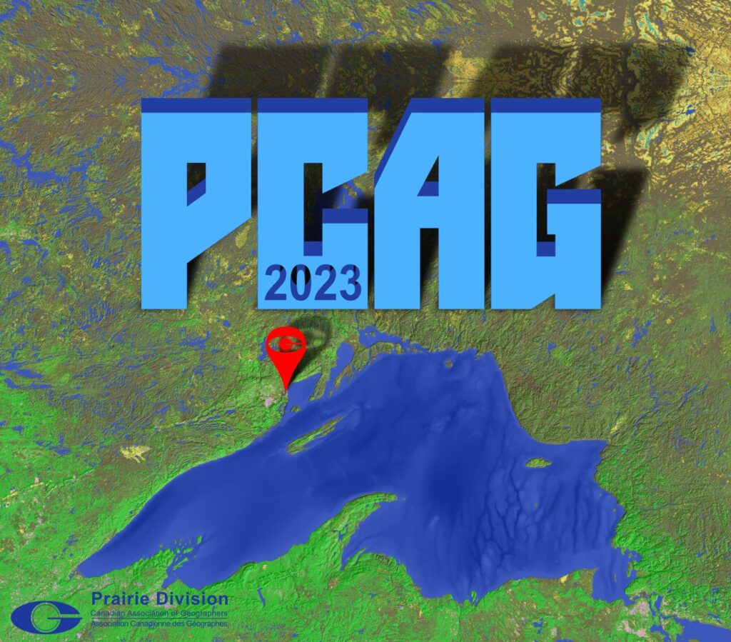 Prairie division of the Canadian Association of Geographers 2023 conference image.
